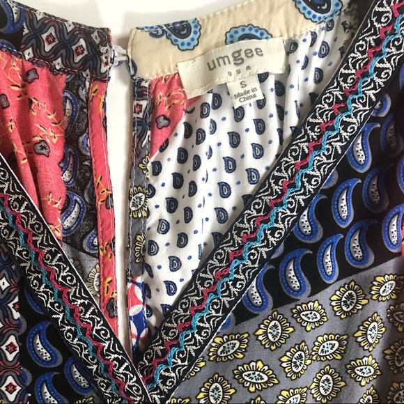 UMGEE Boho Patchwork Tank Top - Picture 6 of 8